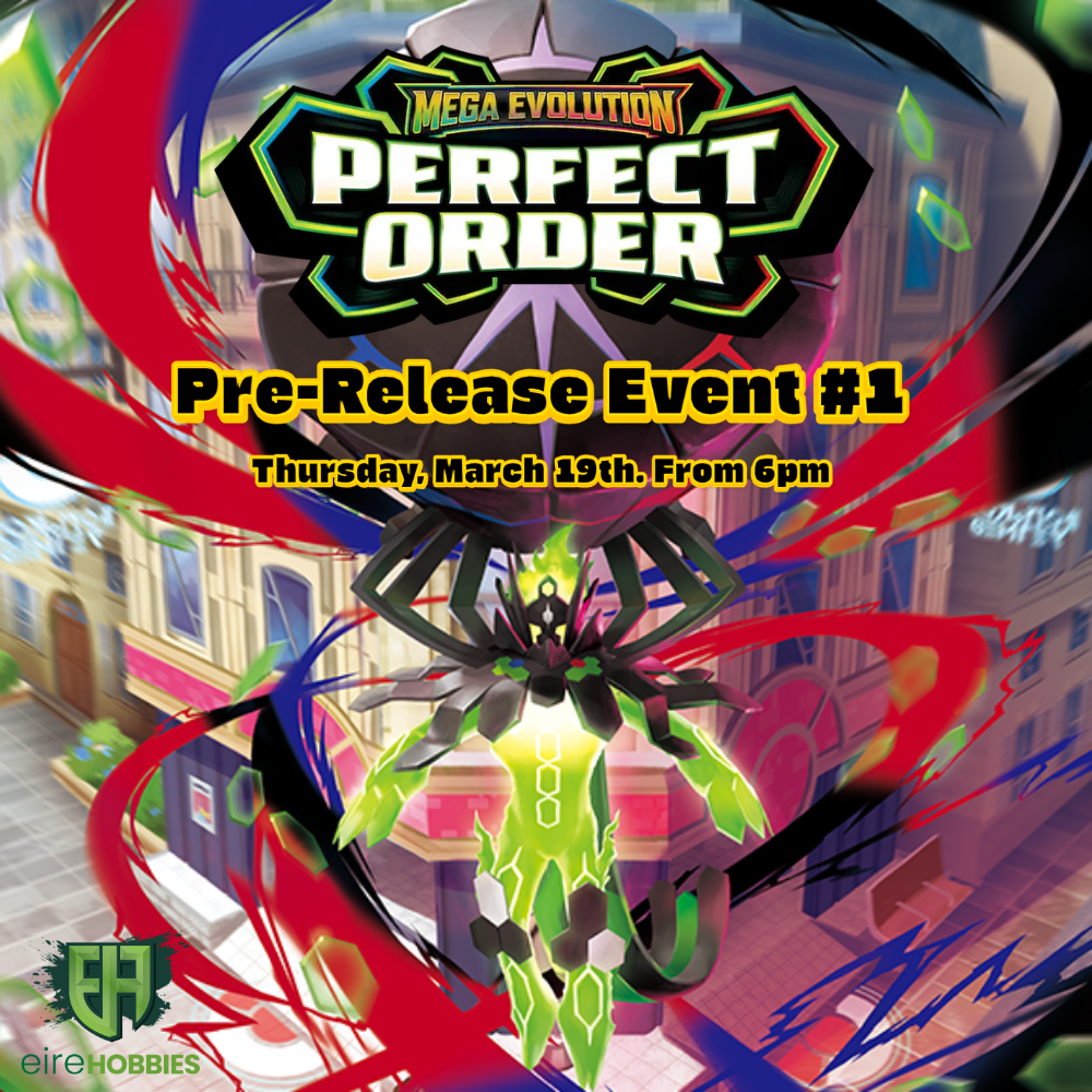 Pokemon TCG Mega Evolution Perfect Order - Pre-Release Ticket #1 (19/3/26)