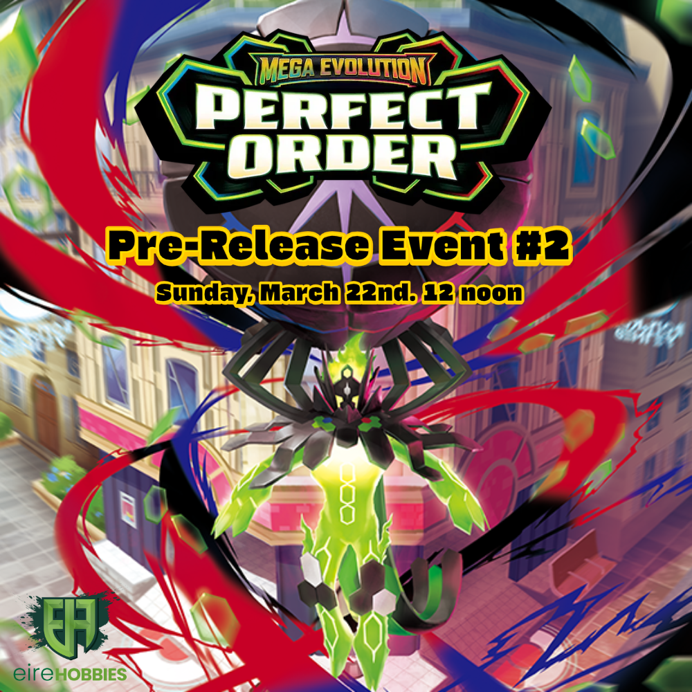 Pokemon TCG Mega Evolution Perfect Order - Pre-Release Ticket #2 (22/3/26)