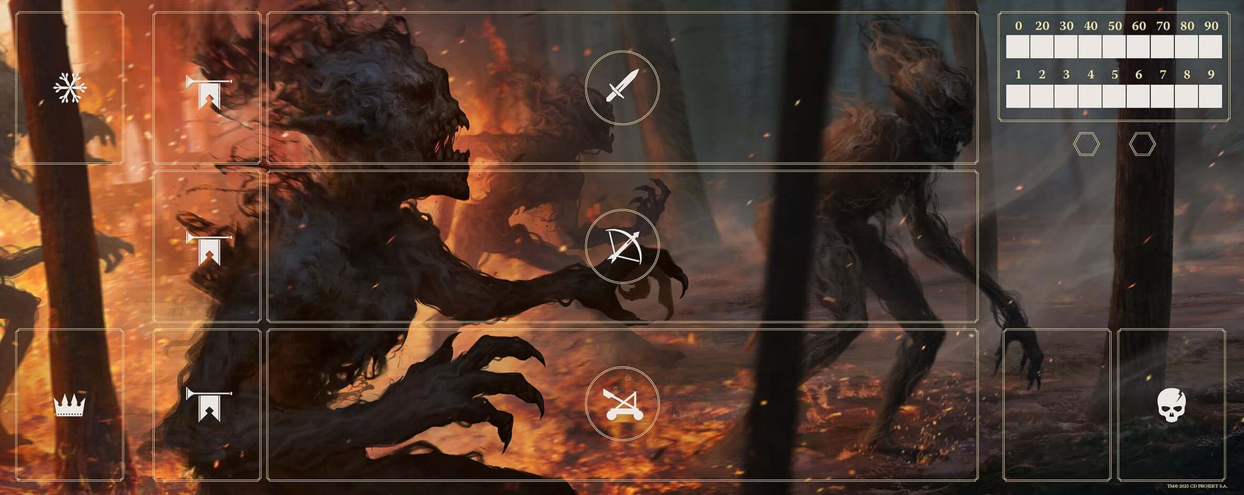 Gwent Playmat - Monsters