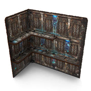 Pre-Painted Foldable WTC Terrain - Three-Story Ruin - Sci-Fi