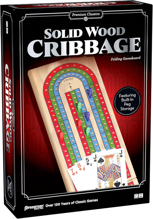Pressman Premium Classics - Solid Wood Cribbage