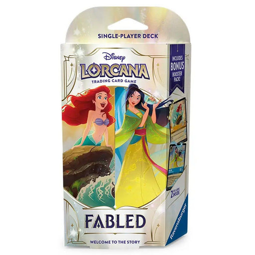 Disney Lorcana: Fabled - Single Player Deck - Ariel and Mulan