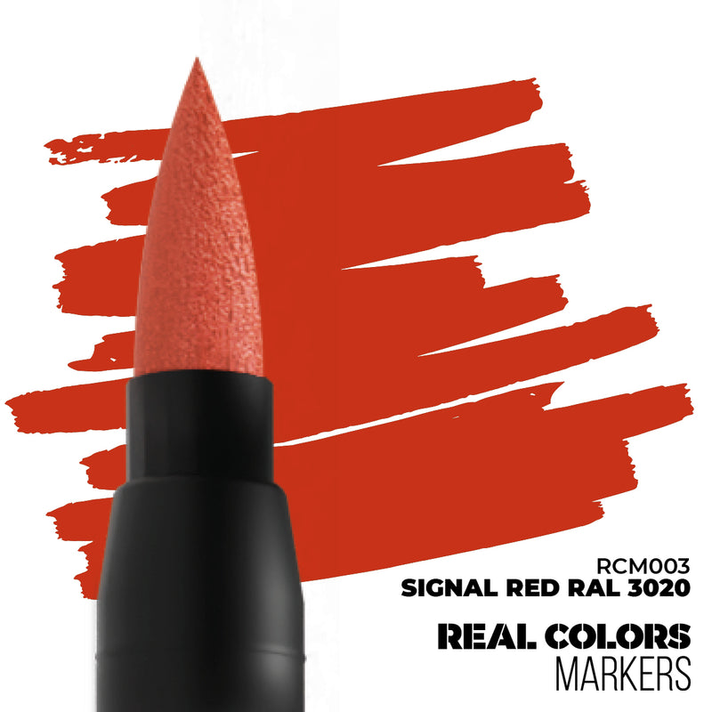 AK Interactive Real Colors Markers - Signal Red RAL 3020
