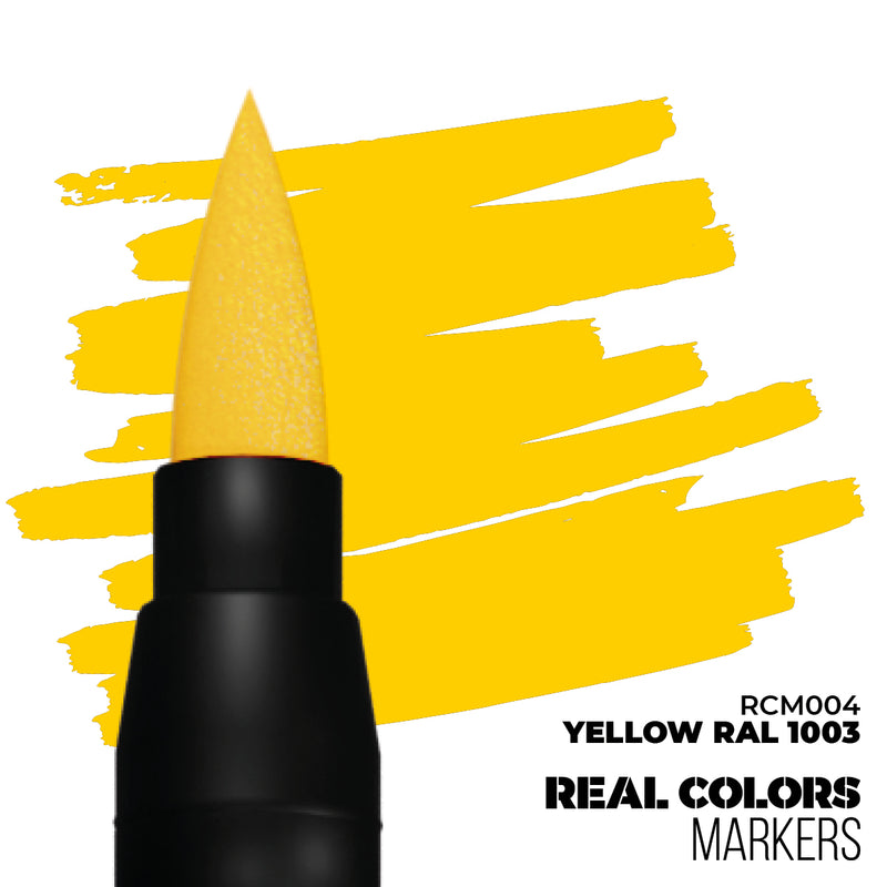 AK Interactive Real Colors Markers - Yellow RAL1003