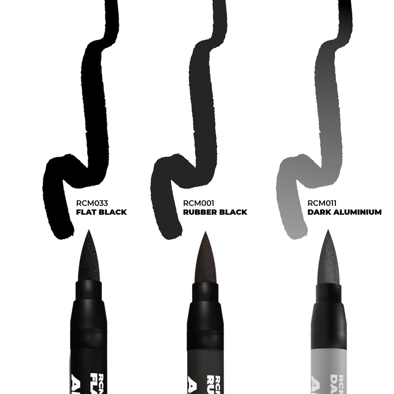 AK Interactive Real Colors Markers - Wheels Set