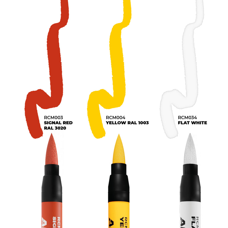 AK Interactive Real Colors Markers - Tactical Markings Set