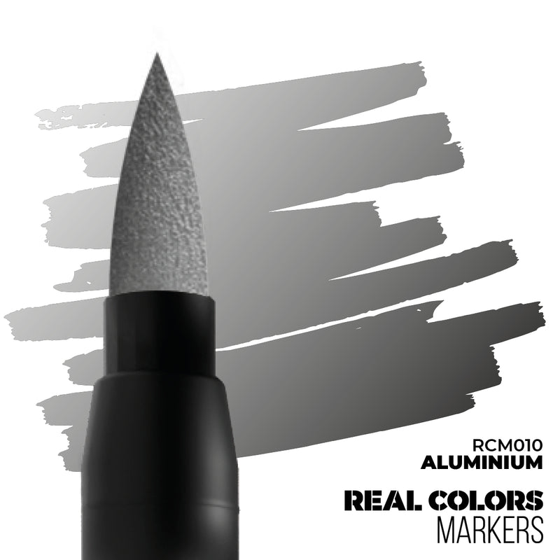 AK Interactive Real Colors Markers - Aluminium