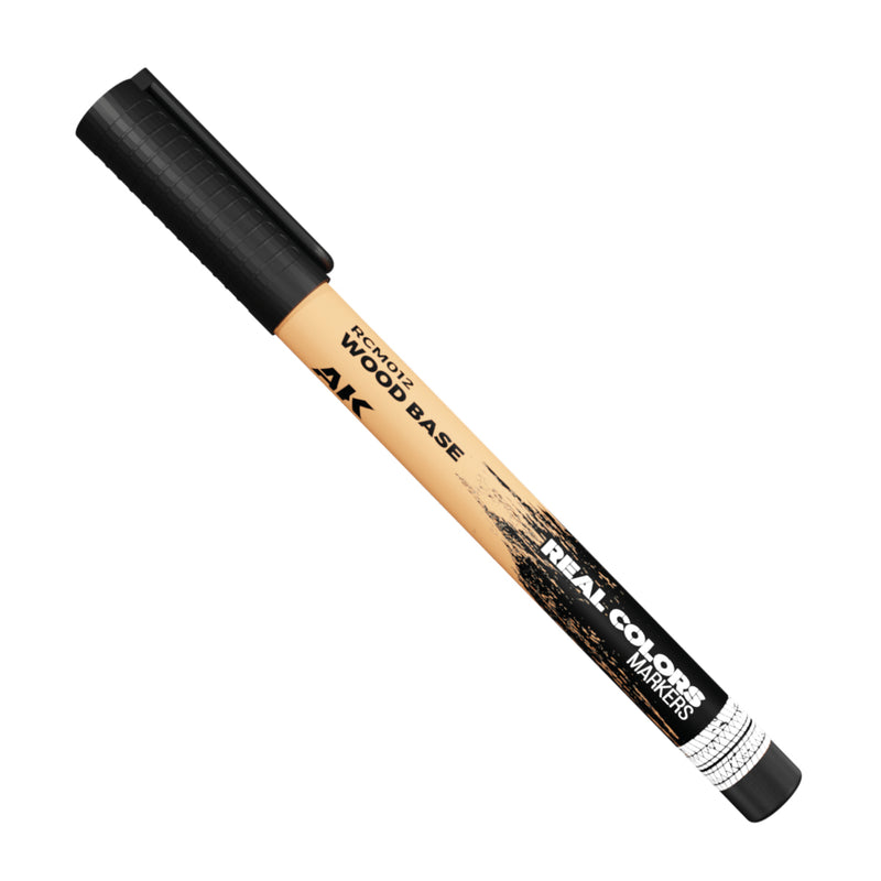 AK Interactive Real Colors Markers - Wood Base