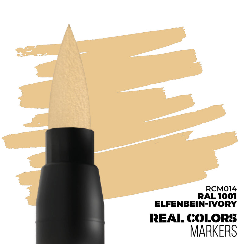 AK Interactive Real Colors Markers - RAL 1001 Elfenbein-Ivory