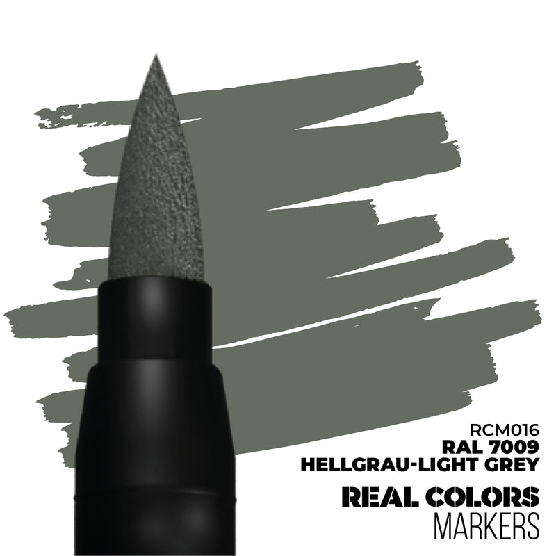 AK Interactive Real Colors Markers - RAL 7009 Hellgrau-Light Grey