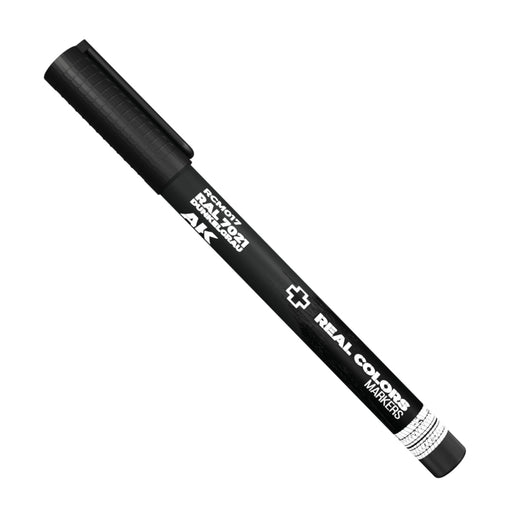 AK Interactive Real Colors Markers - RAL 7021 Dunkelgrau