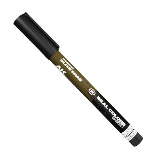 AK Interactive Real Colors Markers - Olive Drab