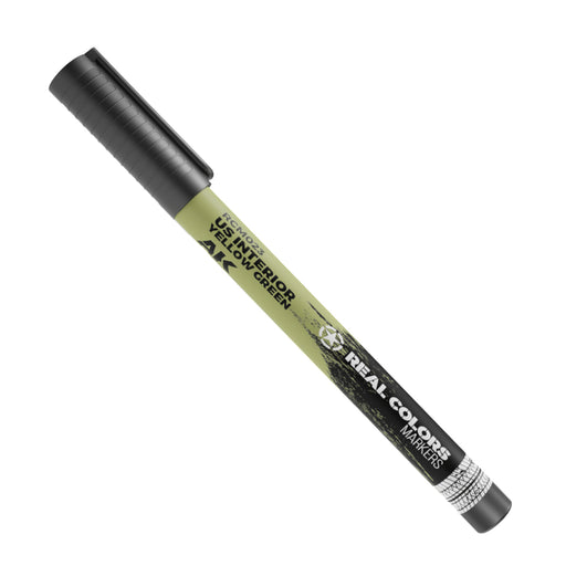 AK Interactive Real Colors Markers - Us Interior Yellow Green