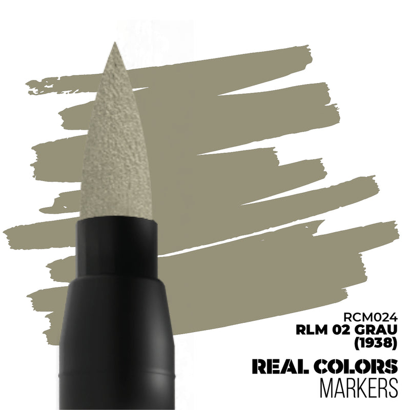 AK Interactive Real Colors Markers - RLM 02 Grau (1938)