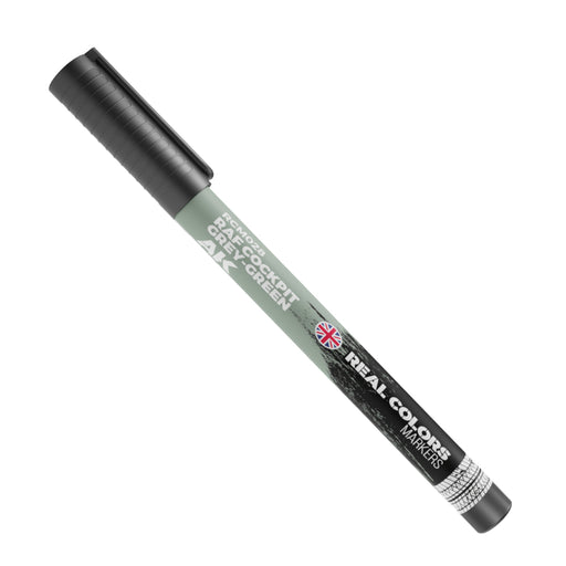 AK Interactive Real Colors Markers - RAF Cockpit Grey-Green