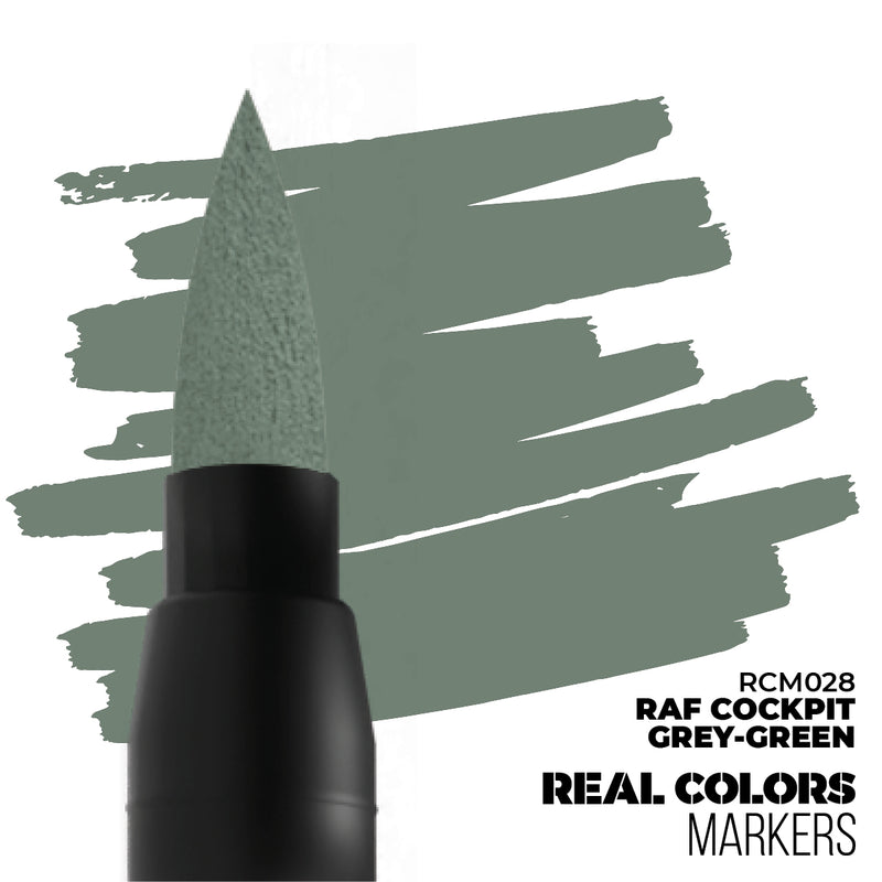 AK Interactive Real Colors Markers - RAF Cockpit Grey-Green