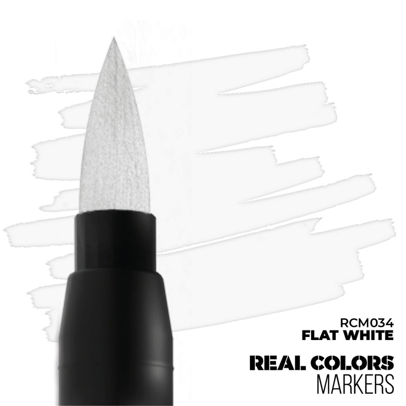 AK Interactive Real Colors Markers - Flat White
