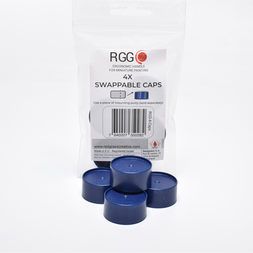 RedGrass Games Swappable Caps for RGG360 Painting Handle