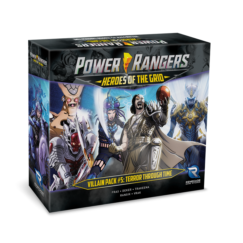 Power Rangers: Heroes of the Grid Terror Through Time Villain Pack #5