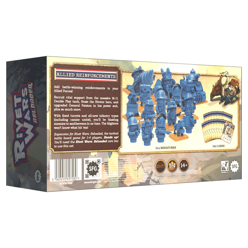 Rivet Wars: Reloaded - Allied Reinforcements Expansion