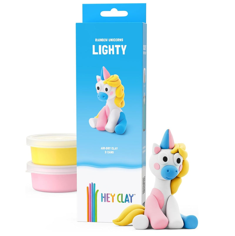 Hey Clay Rainbow Unicorns Set 1 - Assorted