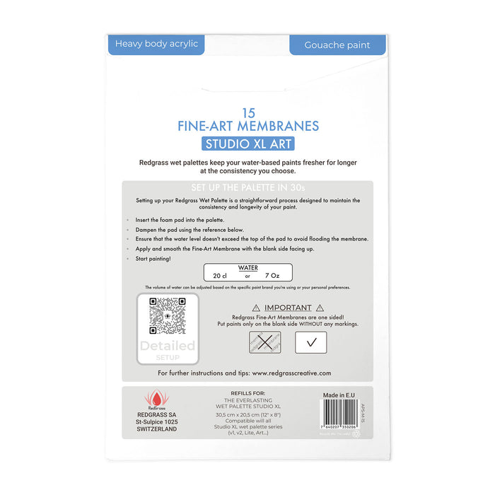 RGG Studio XL ART Palette Membranes