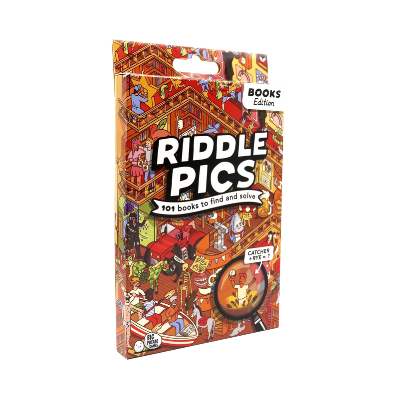 Riddle Pics - Mayhem in the Library (Books Edition)