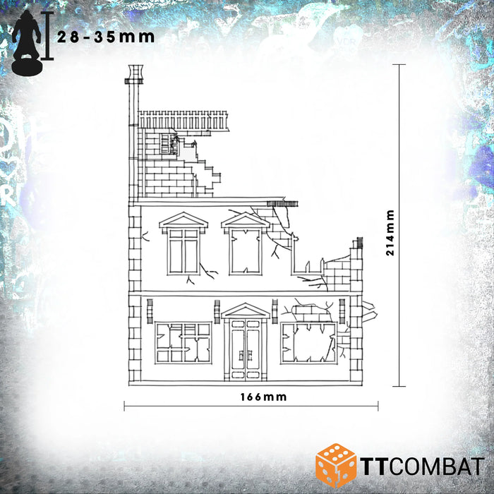 TTCombat - City Rowhouse Café and Terrace Destroyed