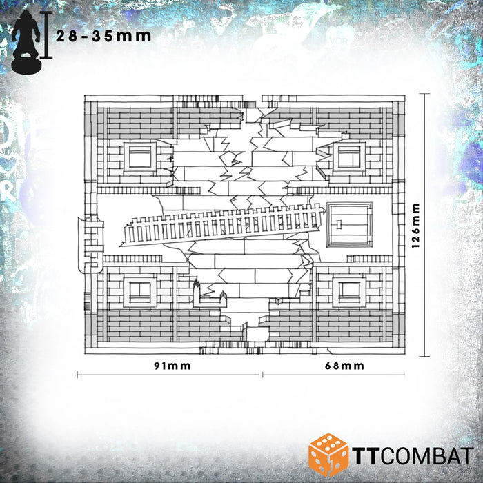 TTCombat - The City, Corner and Dilapidated Rowhouse Destroyed