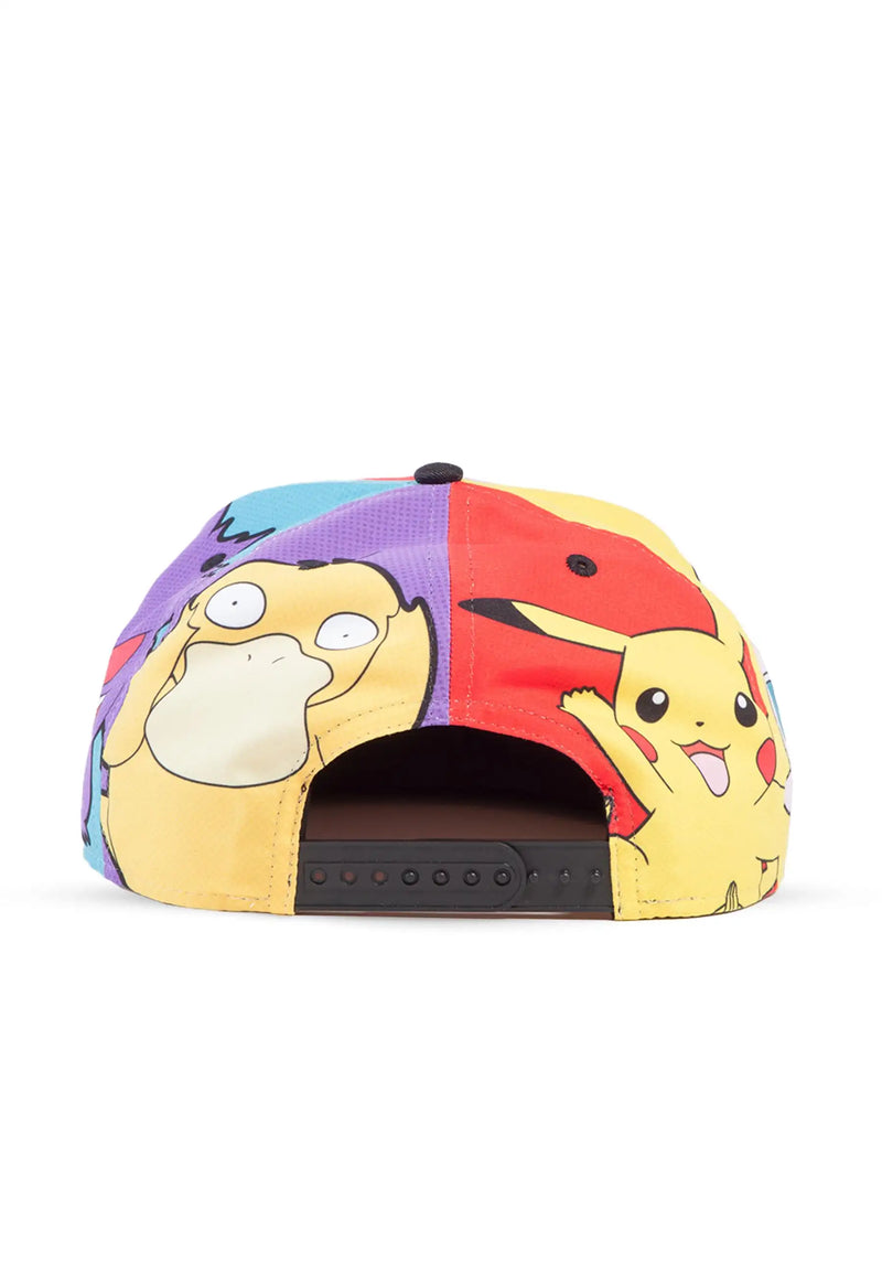 Pokémon Snapback Cap - Multi Pop Art