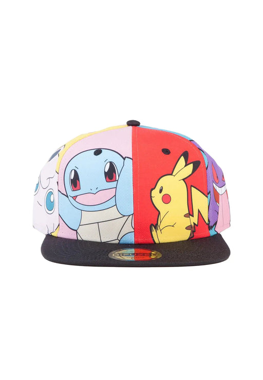 Pokémon Snapback Cap - Multi Pop Art
