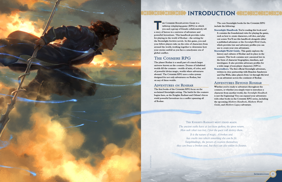 Cosmere RPG: Stormlight Handbook