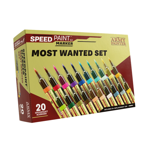 The Army Painter Speedpaint Marker Most Wanted Set