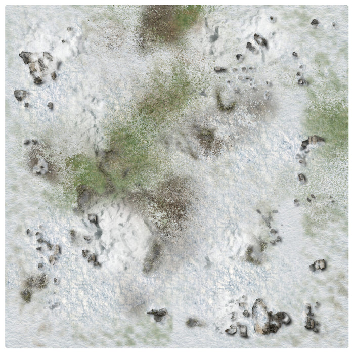 Battle Systems Winter Snowscape Gaming Mat 3x3