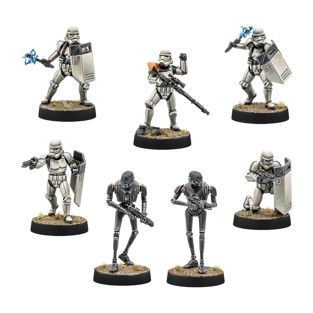 Star Wars Legion Imperial Riot Control Squad Unit Expansion Box Contents