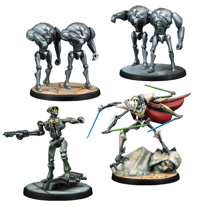 Shatterpoint: Appetite for Destruction: General Grievous Squad Pack Contents