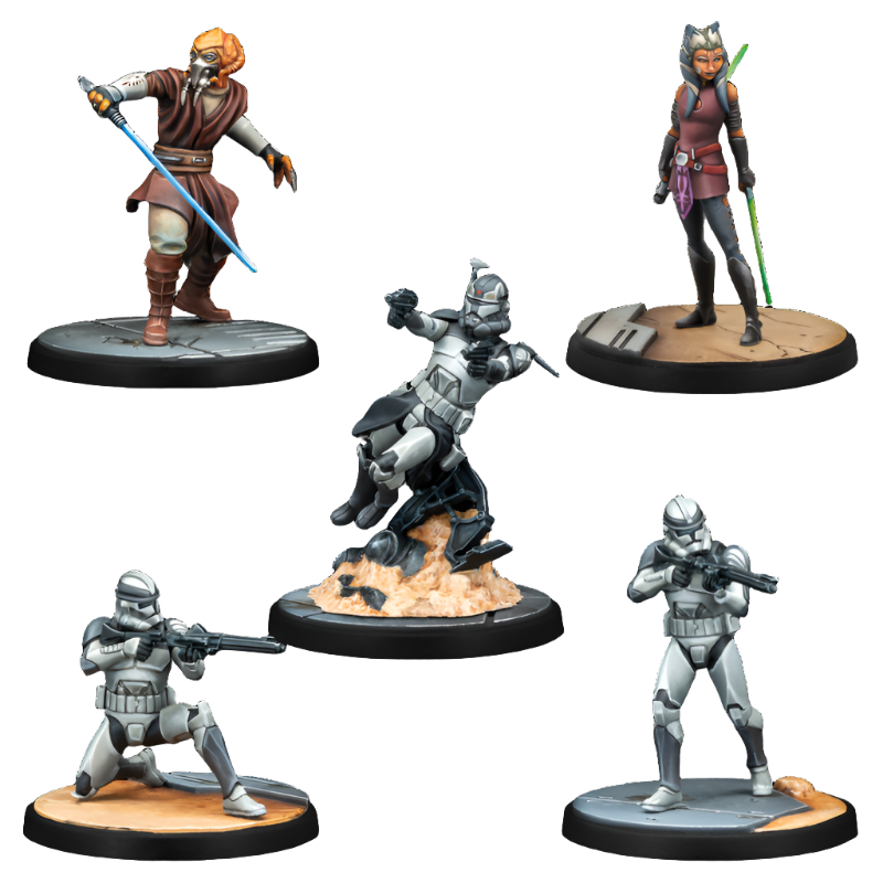 Star Wars: Shatterpoint Lead by Example Squad Pack Contents
