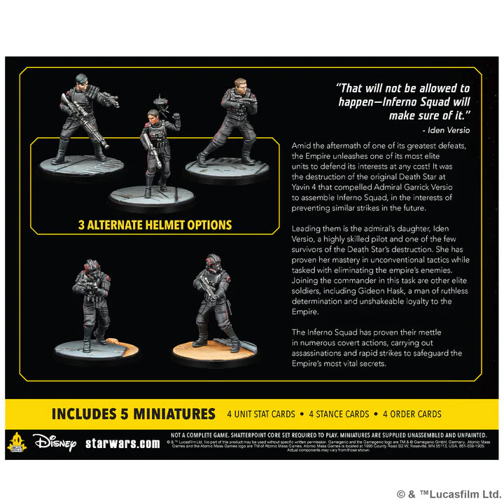 Star Wars Shatterpoint Today The Rebellion Dies Squad Pack