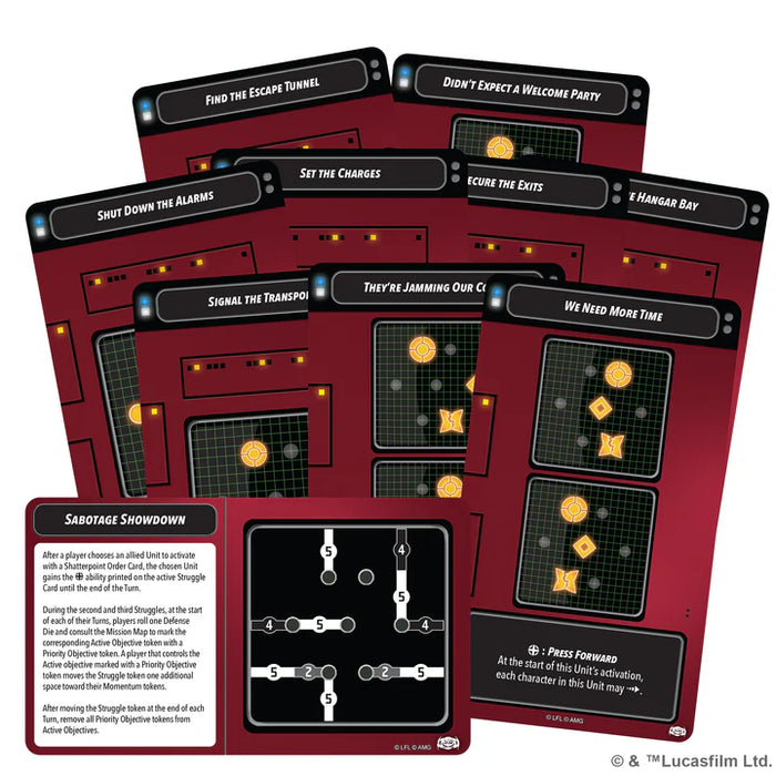 Star Wars Shatterpoint Sabotage Showdown Mission Pack