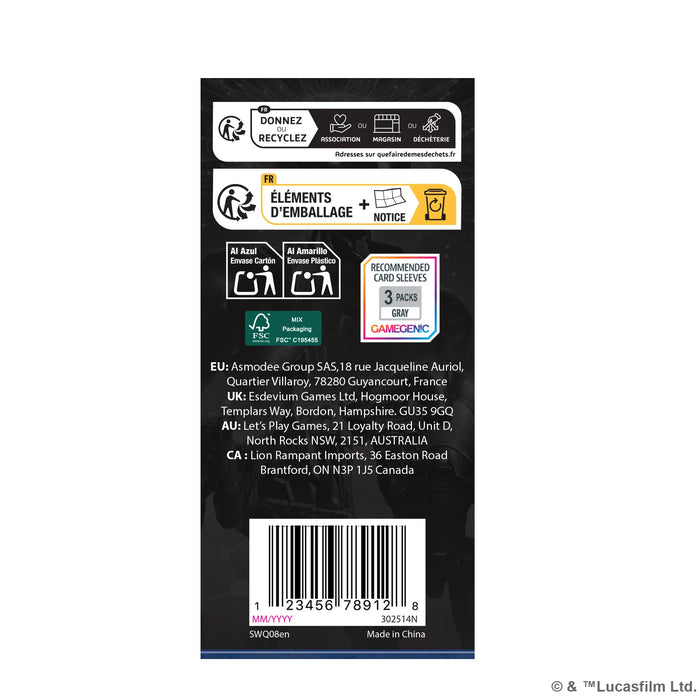 Star Wars: Legion - Separatist Alliance Unit Card Pack