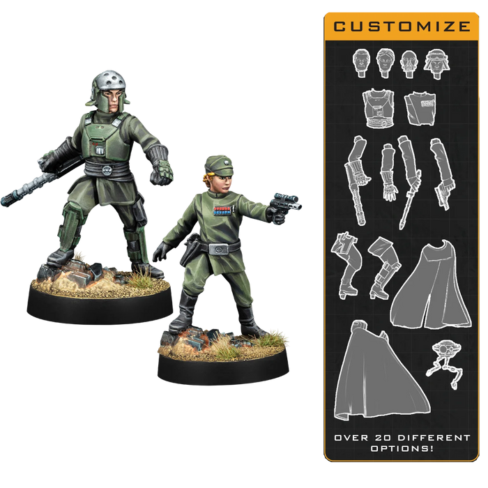 Star Wars: Legion - Customisable Imperial Officer & Agent