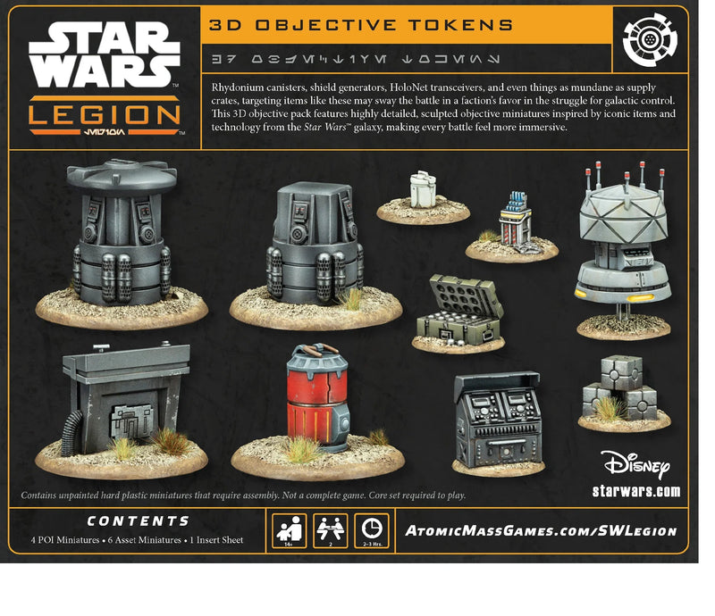 Star Wars: Legion - 3D Objective Tokens