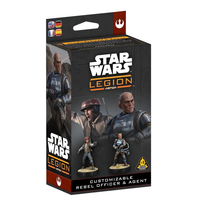 Star Wars: Legion - Customisable Rebel Officer & Agent