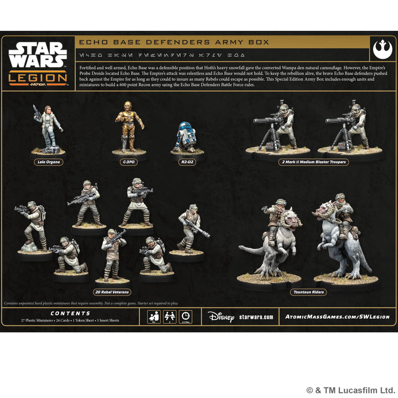 Star Wars: Legion - Echo Base Defenders Special Edition Army Box