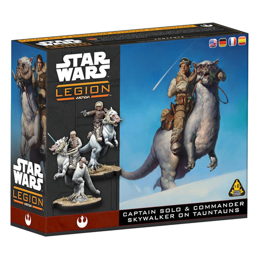 Star Wars: Legion - Captain Solo & Commander Skywalker on Tauntauns