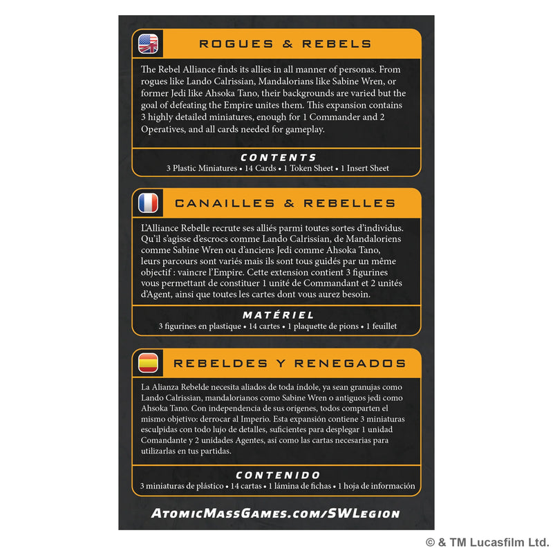Star Wars: Legion - Rogues & Rebels