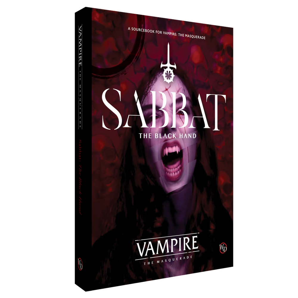 Vampire: The Masquerade 5th Edition Sabbat The Black Hand Book Cover