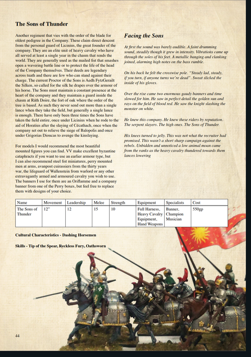 Famous By Our Swords: Clash of Banners Rulebook