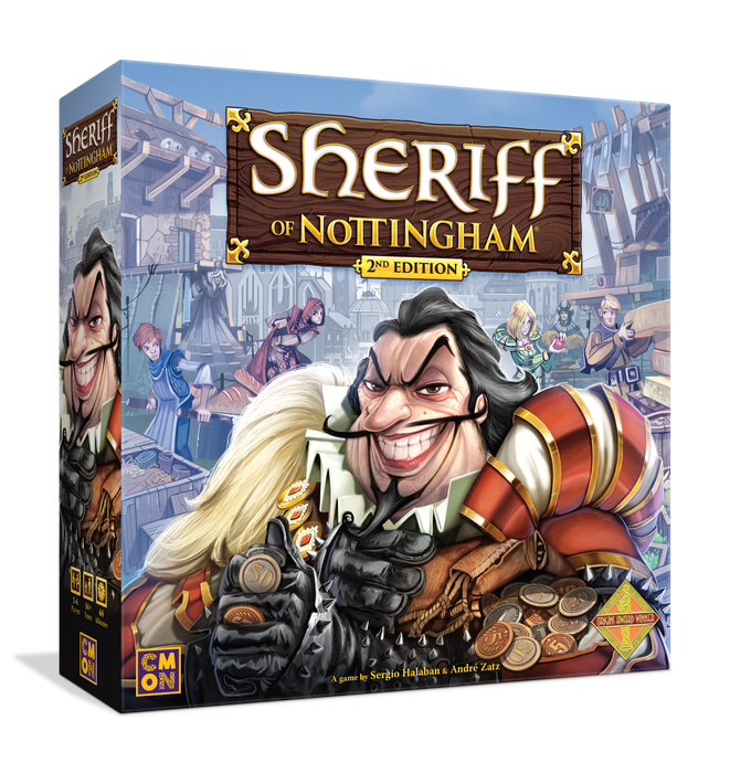 Sheriff of Nottingham 2nd Edition Box Cover