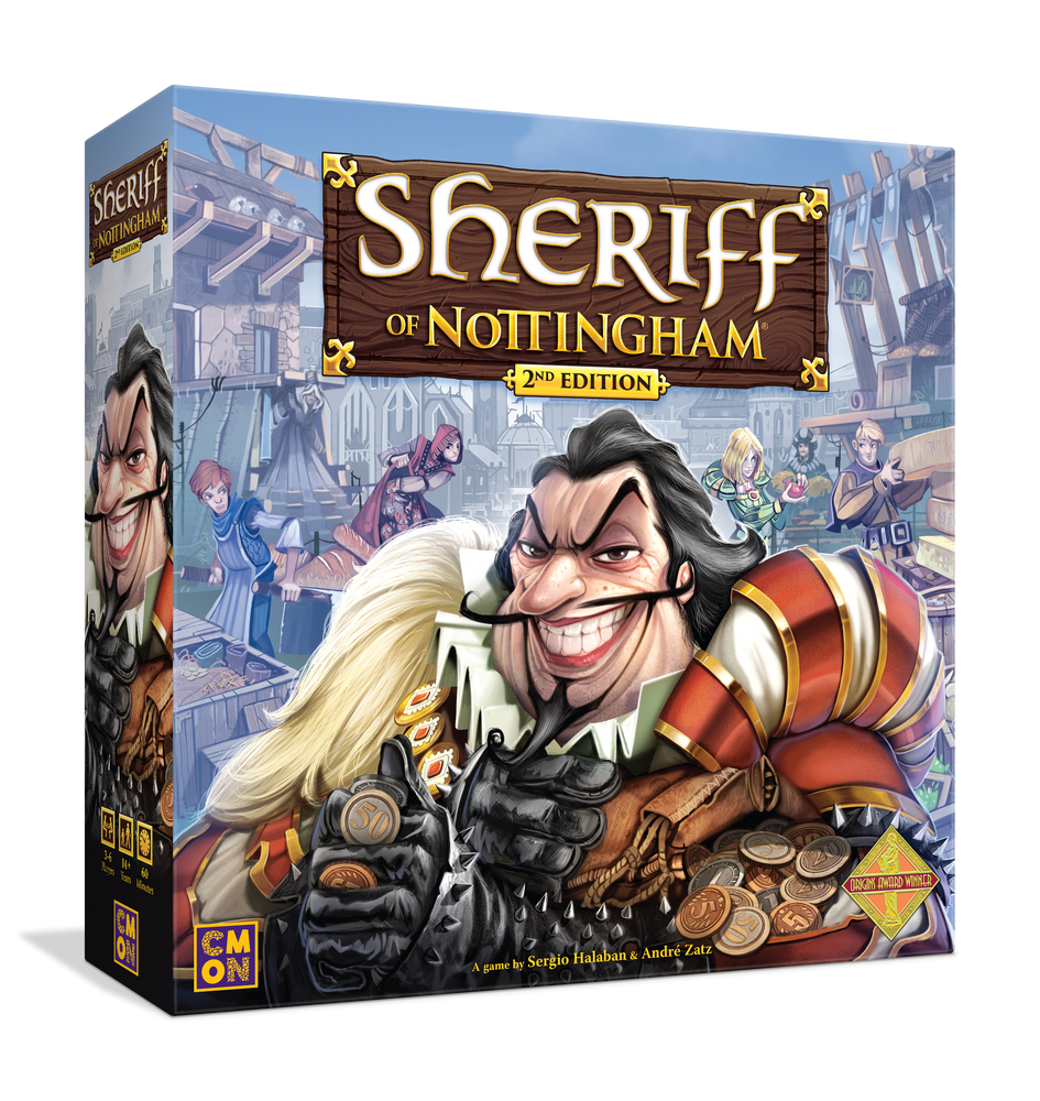 Sheriff of Nottingham 2nd Edition Box Cover